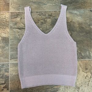 Sweater Tank Top